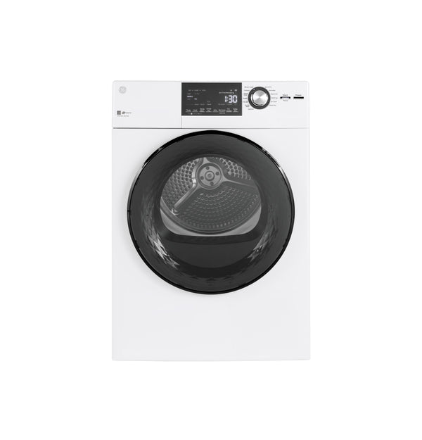GE® ENERGY STAR®  24" 4.3 Cu.Ft. Front Load Vented Electric Dryer with Stainless Steel Basket