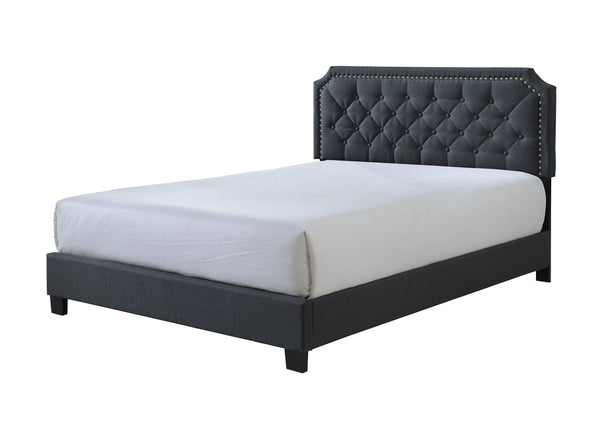 Gerri - Queen Bed - Gray