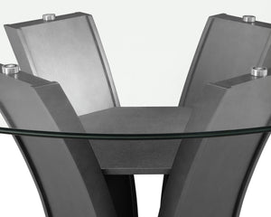 Camelia - 5 Piece Counter Dining Room Set - Gray