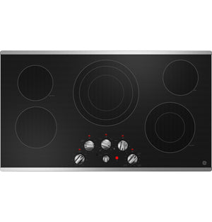 GE® 36" Built-In Knob Control Electric Cooktop