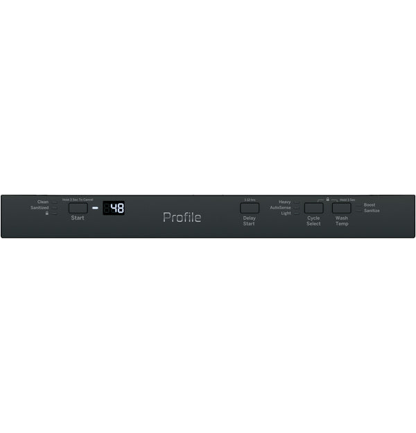 GE Profile™ ENERGY STAR® 18" ADA Compliant Stainless Steel Interior Dishwasher with Sanitize Cycle