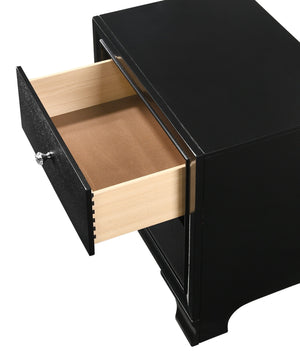 Micah - Twin 4 Piece Bedroom Set - Black