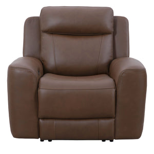  designed with relaxation in mind. Calgary features power recline and headrest controls