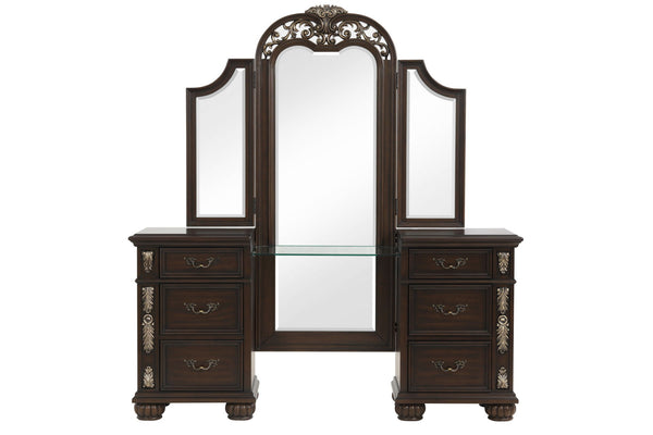  offering both beauty and practicality. Crafted from solid poplar and premium birch veneers