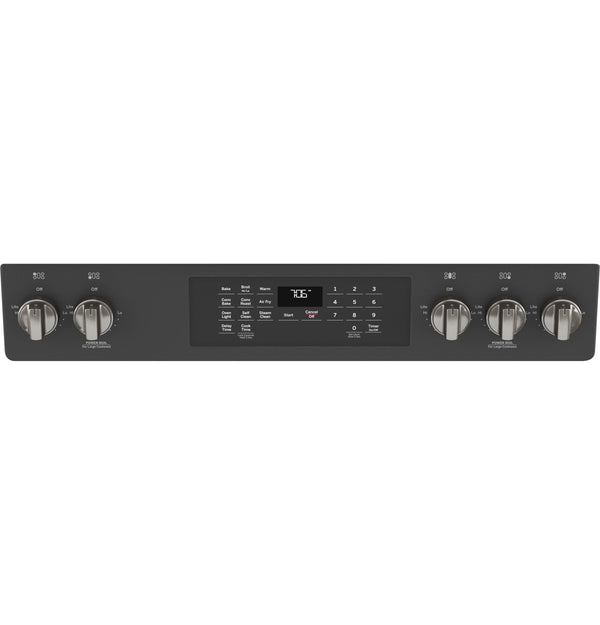 GE® 30" Slide-In Front-Control Convection Gas Range with No Preheat Air Fry