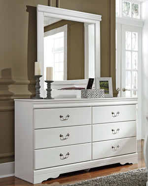 Anarasia - White - 5 Pc. - Dresser