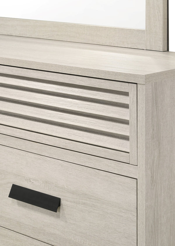 Sarter - King 4 Piece Bedroom Set - White