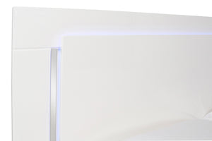 Sapphire - 6/6 King Bed - White