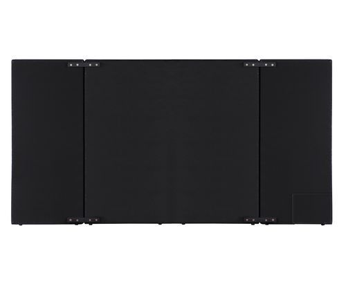 Damazy - Eastern King Bed - Black Velvet