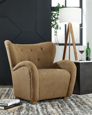 Larbell - Camel - Accent Chair