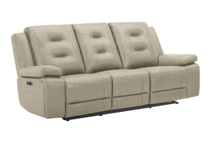 Caldwell - Power Reclining Sofa P2 - Tahoe Fog