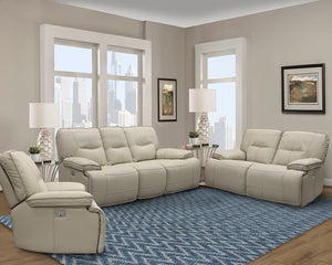 Spartacus - Power Recliner (Set of 2) - Oyster