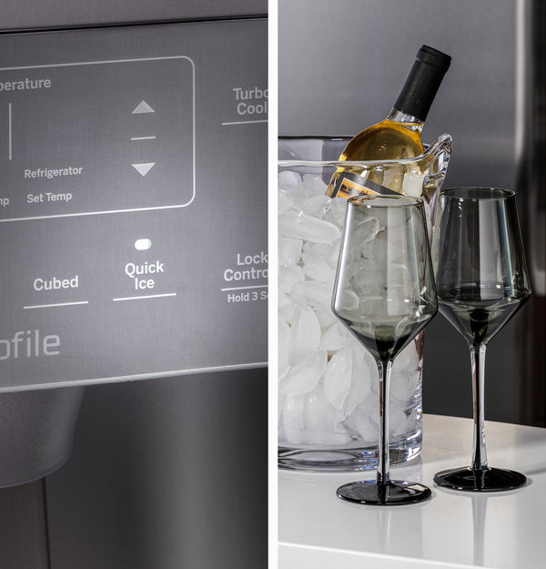GE Profile™ Series ENERGY STAR® 25.3 Cu. Ft. Side-by-Side Refrigerator