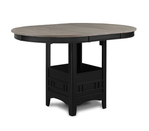  this set is perfect for everyday meals and casual gatherings. The grid-back chairs offer supportive seating