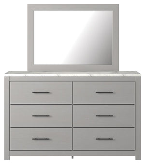Cottenburg - Light Gray / White - 4 Pc. - Dresser