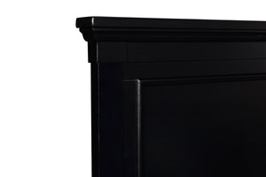 Tamarack - 5/0 Queen Panel Bed - Black