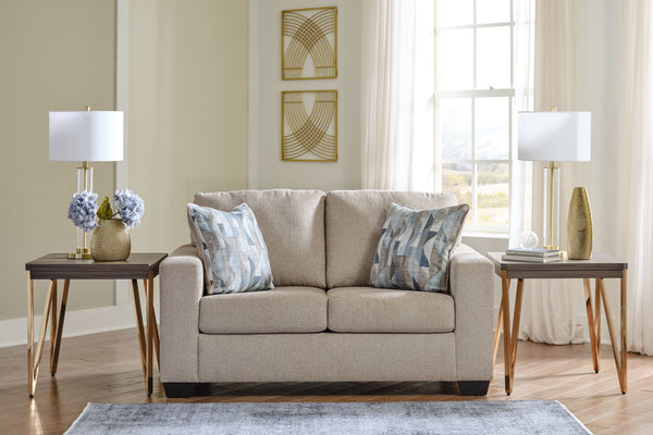 Deltona - Parchment - 3 Pc. - Sofa