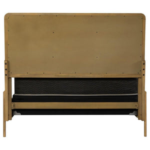 Arini - 5 Piece Eastern King Bedroom Set - Cream And Sand Wash