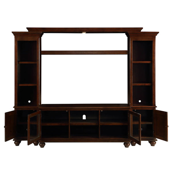  and its two side piers offer plenty of space to keep entertainment components or your favorite decorative accesso