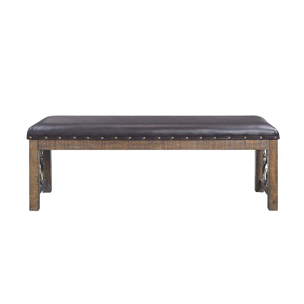 The dining table is where the greatest memories are formed. Gather friends and family around the Raphaela dining table in weathered cherry. Its ample tabletop will seat your guests comfortably, which makes it great for hosting dinner parties. The double p