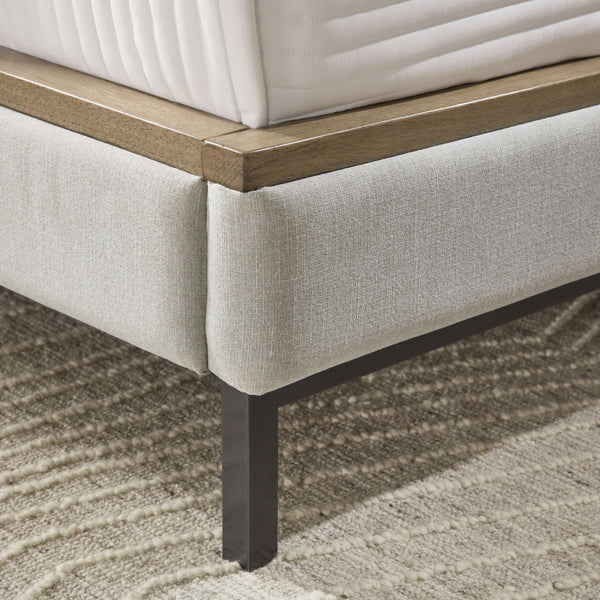 Tomtyn - Light Brown - California King Upholstered Bed