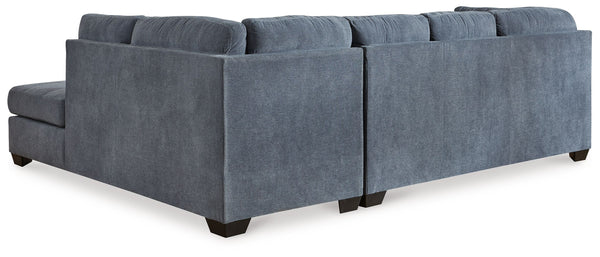 Marleton - Denim - 2-Piece Sleeper Sectional With Raf Corner Chaise