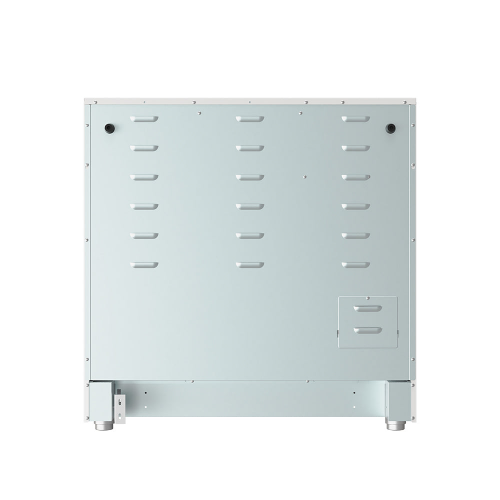 36 Inch Electric Range in White - Contemporary Professional