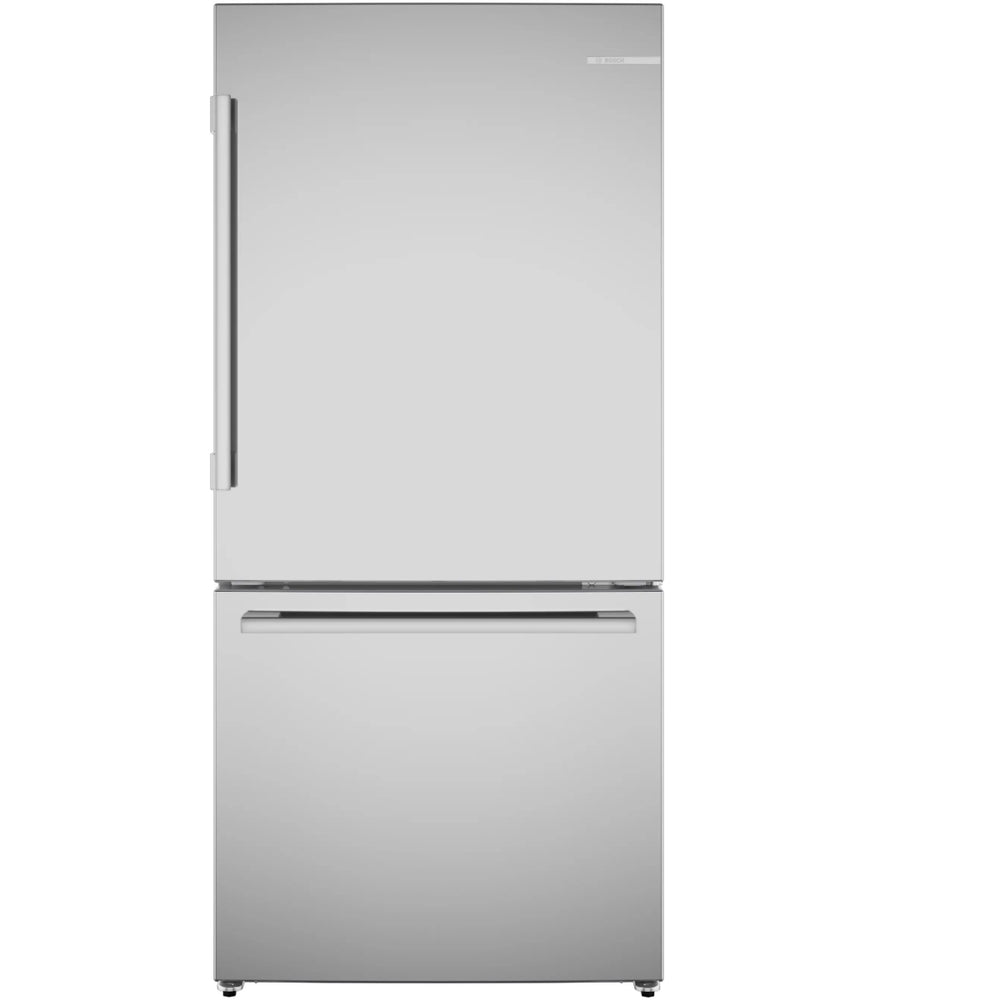 100 Series, Freestanding Bottom Freezer Refrigerator, Stainless steel (with anti-fingerprint), Total No Frost