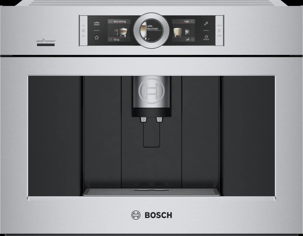 Bosch 800 Series Built-in Coffee Machine Stainless Steel, Removable Water Tank