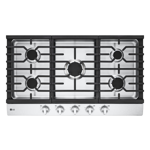 36" Gas Cooktop with 20K BTU and EasyClean® Cooktop
