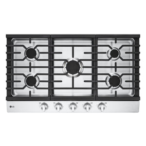 36" Gas Cooktop with 20K BTU and EasyClean® Cooktop