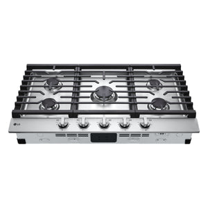 36" Gas Cooktop with 20K BTU and EasyClean® Cooktop