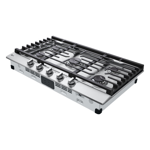 36" Gas Cooktop with 20K BTU and EasyClean® Cooktop