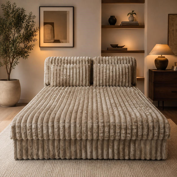 Ribbed Chaise Lounge