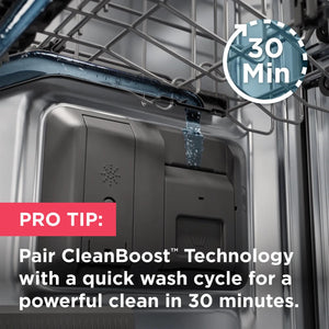 24" Stainless Steel Tub Built-In Dishwasher with CleanBoost™