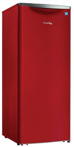 11 CuFt. All Refrigerator, All Black Interior, See-Through Crisper