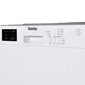 Danby 24" Wide Built-in Dishwasher in White