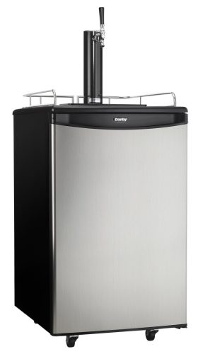 5.4 CuFt. Beer Keg Cooler, Holds Full Size Keg, Worktop