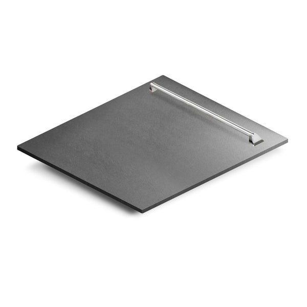 ZLINE 24" Dishwasher Panel in White Matte with Traditional Handle (DP-WM-24)