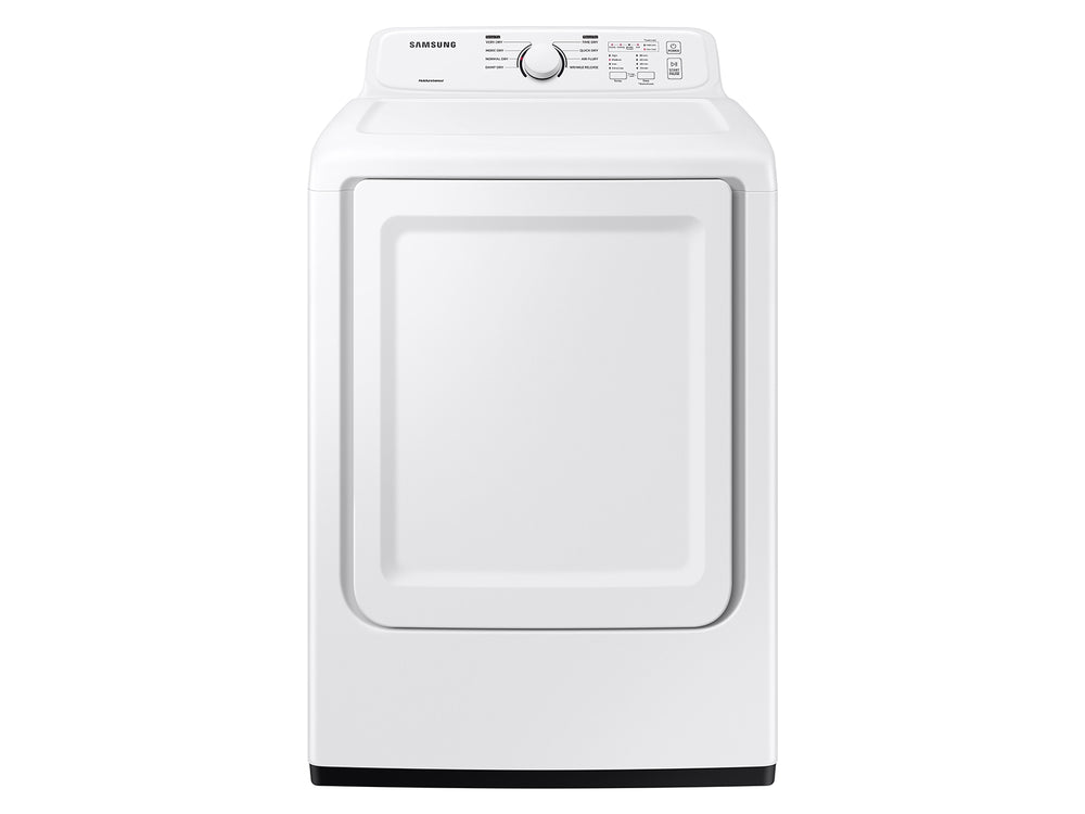 7.2 cu. ft. Electric Dryer with Sensor Dry and 8 Drying Cycles in White