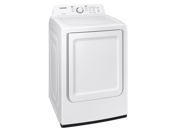 7.2 cu. ft. Electric Dryer with Sensor Dry and 8 Drying Cycles in White
