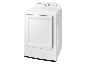 7.2 cu. ft. Electric Dryer with Sensor Dry and 8 Drying Cycles in White
