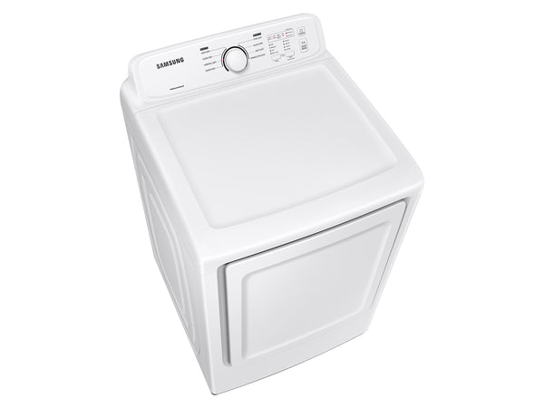 7.2 cu. ft. Electric Dryer with Sensor Dry and 8 Drying Cycles in White