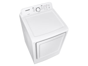 7.2 cu. ft. Gas Dryer with Sensor Dry and 8 Drying Cycles in White