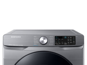 7.5 cu. ft. Smart Electric Dryer with Steam Sanitize+ in Platinum