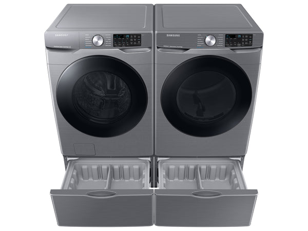 7.5 cu. ft. Smart Electric Dryer with Steam Sanitize+ in Platinum