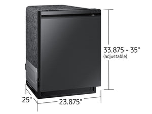 Smart 42dBA Dishwasher with StormWash+™ and Smart Dry in Black Stainless Steel