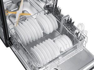 Smart 42dBA Dishwasher with StormWash+™ and Smart Dry in Black Stainless Steel