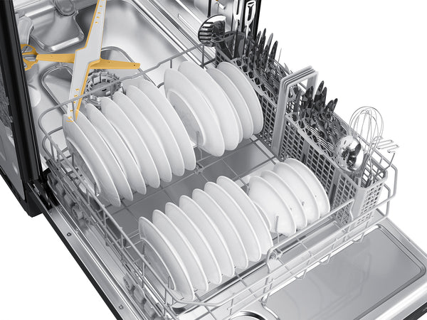 Smart 42dBA Dishwasher with StormWash+™ and Smart Dry in Black Stainless Steel