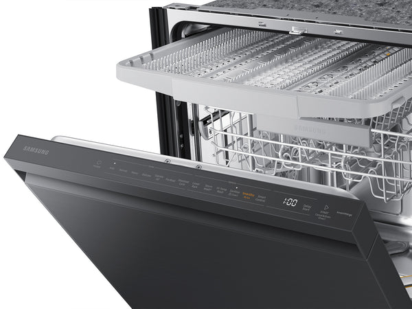 Smart 42dBA Dishwasher with StormWash+™ and Smart Dry in Black Stainless Steel